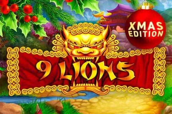 9 Lions Xmas Edition — capa do slot